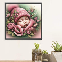 Load image into Gallery viewer, Diamond Painting - Full Round - Flower child (30*30CM)
