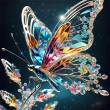 Load image into Gallery viewer, Diamond Painting - Full Round - crystal butterfly (30*30CM)
