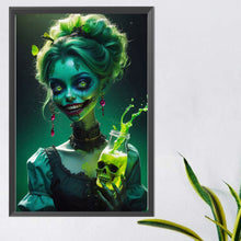 Load image into Gallery viewer, AB Diamond Painting - Full Round - zombie girl (40*60CM)
