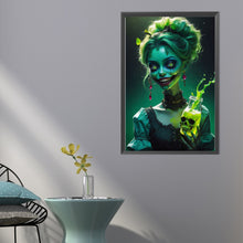 Load image into Gallery viewer, AB Diamond Painting - Full Round - zombie girl (40*60CM)
