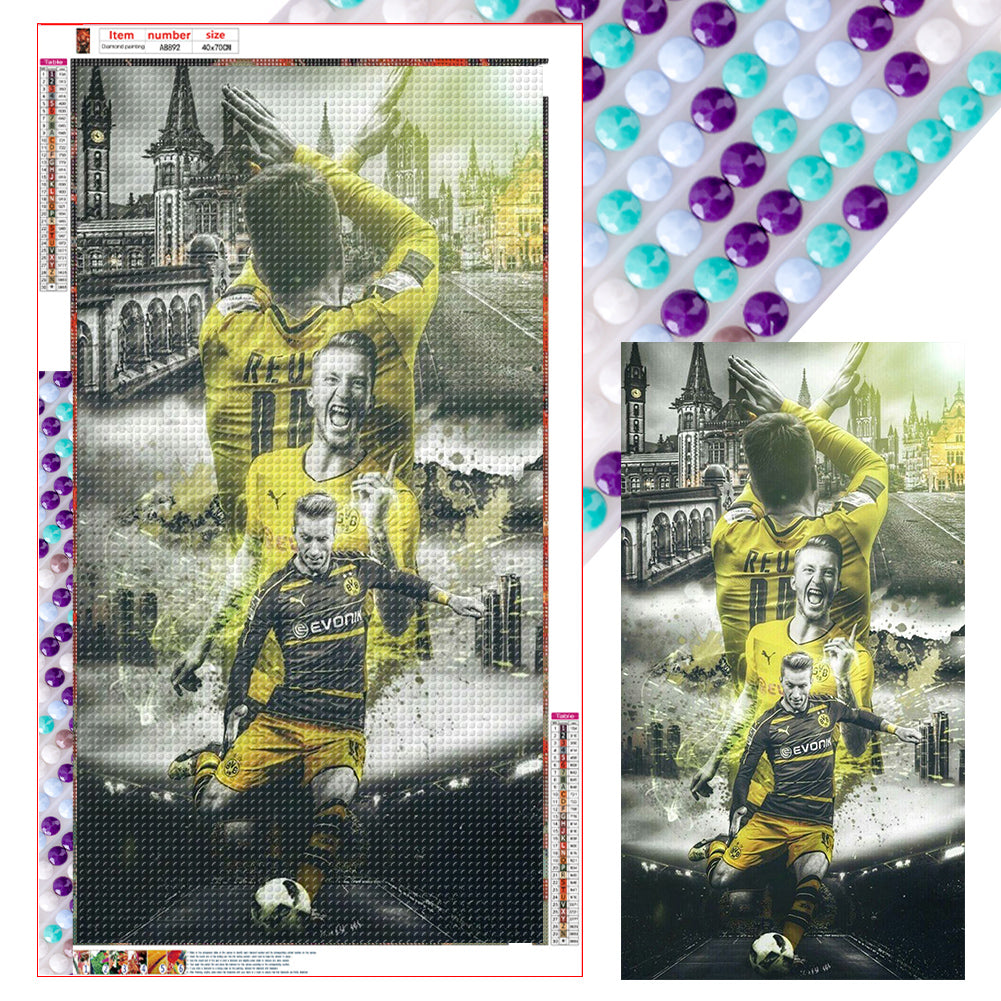 Diamond Painting - Full Round - Marco Reus German football player (40*70CM)