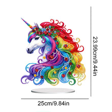 Load image into Gallery viewer, Double Sided Special Shape Horse Desktop Diamond Art Kits for Home Office Decor
