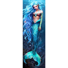 Load image into Gallery viewer, Diamond Painting - Full Round - mermaid girl (30*90CM)
