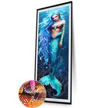 Load image into Gallery viewer, Diamond Painting - Full Round - mermaid girl (30*90CM)
