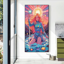 Load image into Gallery viewer, Diamond Painting - Full Round - tarot goddess girl (40*70CM)
