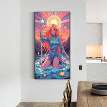 Load image into Gallery viewer, Diamond Painting - Full Round - tarot goddess girl (40*70CM)
