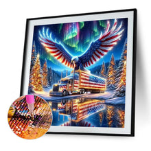 Load image into Gallery viewer, AB Diamond Painting - Full Round - eagle truck (45*45CM)
