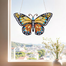 Load image into Gallery viewer, Wooden Special Shaped Butterfly DIY Diamond Painting Hanging Rack for Garden

