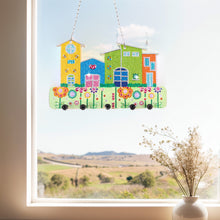 Load image into Gallery viewer, Wooden Special Shaped House DIY Diamond Painting Hanging Rack for Garden Decor
