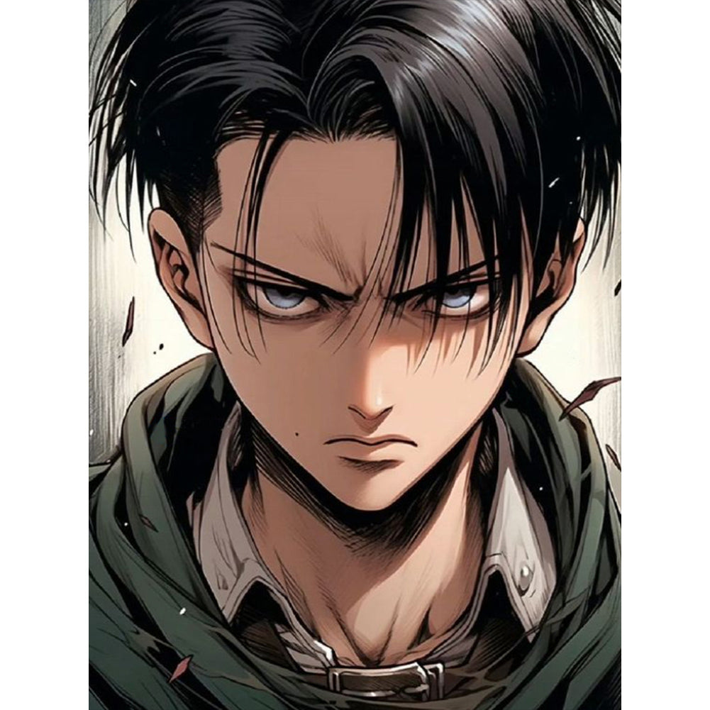 Diamond Painting - Full Round - Attack on Titan Levi Ackerman (30*40CM)