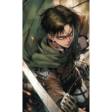 Load image into Gallery viewer, Diamond Painting - Full Round - Attack on Titan Levi Ackerman (30*50CM)

