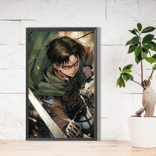 Load image into Gallery viewer, Diamond Painting - Full Round - Attack on Titan Levi Ackerman (30*50CM)
