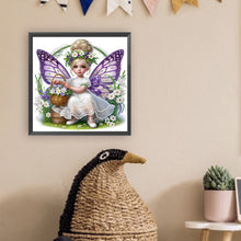 Load image into Gallery viewer, Diamond Painting - Partial Special Shaped - elf girl (30*30CM)
