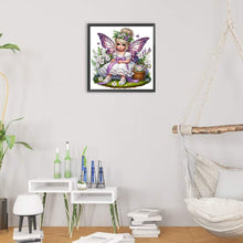 Load image into Gallery viewer, Diamond Painting - Partial Special Shaped - elf girl (30*30CM)
