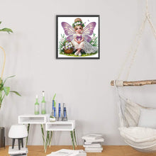Load image into Gallery viewer, Diamond Painting - Partial Special Shaped - elf girl (30*30CM)
