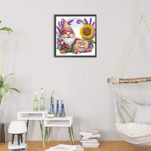Load image into Gallery viewer, Diamond Painting - Partial Special Shaped - Sunflower Summer Gnome (30*30CM)
