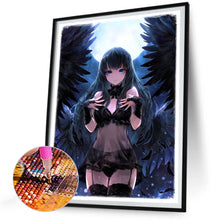 Load image into Gallery viewer, Diamond Painting - Full Round - Moonlight Wings Girl Cartoon Series (30*40CM)
