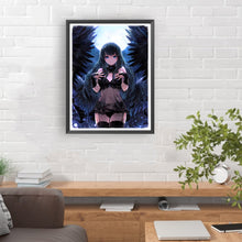 Load image into Gallery viewer, Diamond Painting - Full Round - Moonlight Wings Girl Cartoon Series (30*40CM)
