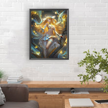 Load image into Gallery viewer, Diamond Painting - Full Round - blonde girl (30*40CM)

