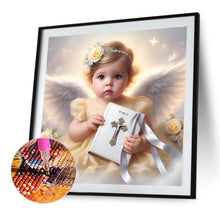 Load image into Gallery viewer, Diamond Painting - Full Round - angel child (40*40CM)

