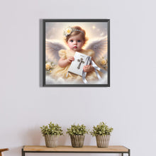Load image into Gallery viewer, Diamond Painting - Full Round - angel child (40*40CM)
