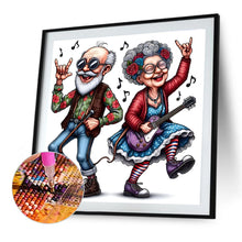 Load image into Gallery viewer, Diamond Painting - Full Round - Funny grandma (40*40CM)
