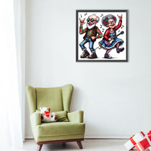 Load image into Gallery viewer, Diamond Painting - Full Round - Funny grandma (40*40CM)
