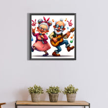 Load image into Gallery viewer, Diamond Painting - Full Round - Funny grandma (40*40CM)
