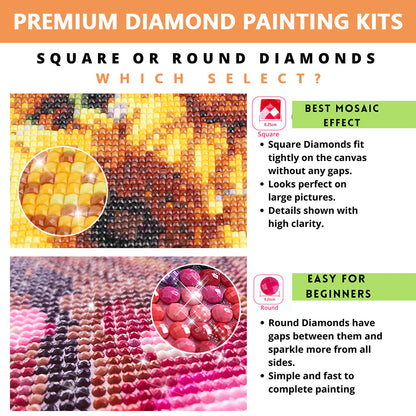 AB Diamond Painting - Full Square - Owl (40*55CM)