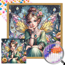 Load image into Gallery viewer, AB Diamond Painting - Full Round - Elf girl (40*40CM)
