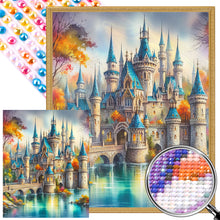 Load image into Gallery viewer, AB Diamond Painting - Full Round - Water castle (40*50CM)
