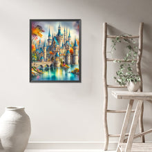 Load image into Gallery viewer, AB Diamond Painting - Full Round - Water castle (40*50CM)
