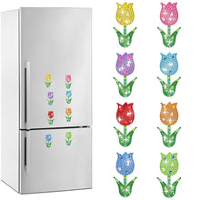 Load image into Gallery viewer, 8Pcs Special Shaped Tulips Diamond Painting Fridge Magnet Fridge Stickers
