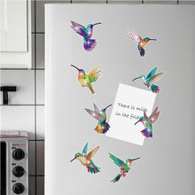 Load image into Gallery viewer, 8Pcs Special Shaped Hummingbird Diamond Painting Fridge Magnet Fridge Stickers
