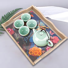 Load image into Gallery viewer, Wooden Cartoon Owl 5D DIY Diamond Painting Serving Tray for Home Decor
