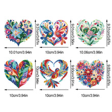 Load image into Gallery viewer, 6Pcs Acrylic Animal Flower Diamond Art Hanging Hooks Diamond Painting Art Hooks
