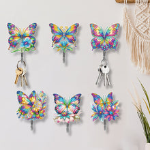 Load image into Gallery viewer, 6Pcs Acrylic Animal Flower Diamond Art Hanging Hooks Diamond Painting Art Hooks

