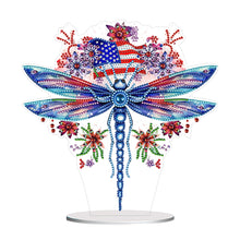 Load image into Gallery viewer, PVC Round Special Shaped Girl Animal 5D Diamond Painting Ornament for Home Decor
