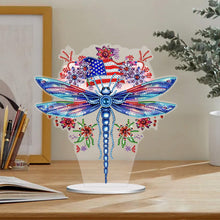 Load image into Gallery viewer, PVC Round Special Shaped Girl Animal 5D Diamond Painting Ornament for Home Decor
