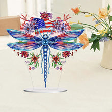 Load image into Gallery viewer, PVC Round Special Shaped Girl Animal 5D Diamond Painting Ornament for Home Decor
