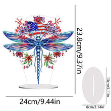 Load image into Gallery viewer, PVC Round Special Shaped Girl Animal 5D Diamond Painting Ornament for Home Decor
