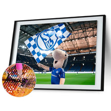 Load image into Gallery viewer, Diamond Painting - Full Round - Schalke 04 mascot (40*30CM)
