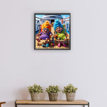 Load image into Gallery viewer, Diamond Painting - Full Round - Funny old lady (30*30CM)
