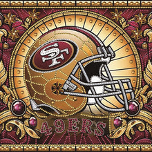 Load image into Gallery viewer, Diamond Painting - Partial Special Shaped - 49ers (30*30CM)

