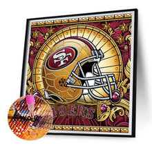 Load image into Gallery viewer, Diamond Painting - Partial Special Shaped - 49ers (30*30CM)
