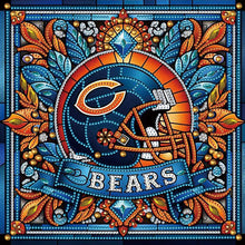 Load image into Gallery viewer, Diamond Painting - Partial Special Shaped - chicago bears (30*30CM)
