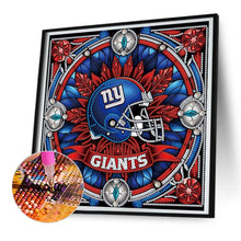 Load image into Gallery viewer, Diamond Painting - Partial Special Shaped - new york giants (30*30CM)
