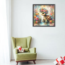 Load image into Gallery viewer, Diamond Painting - Full Round - pond turtle (40*40CM)
