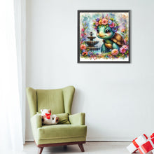 Load image into Gallery viewer, Diamond Painting - Full Round - Spring water turtle (40*40CM)
