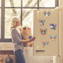 Load image into Gallery viewer, 6Pcs Acrylic Cartoon Animal Diamond Art Fridge Magnet Diamond Art Magnets Decals
